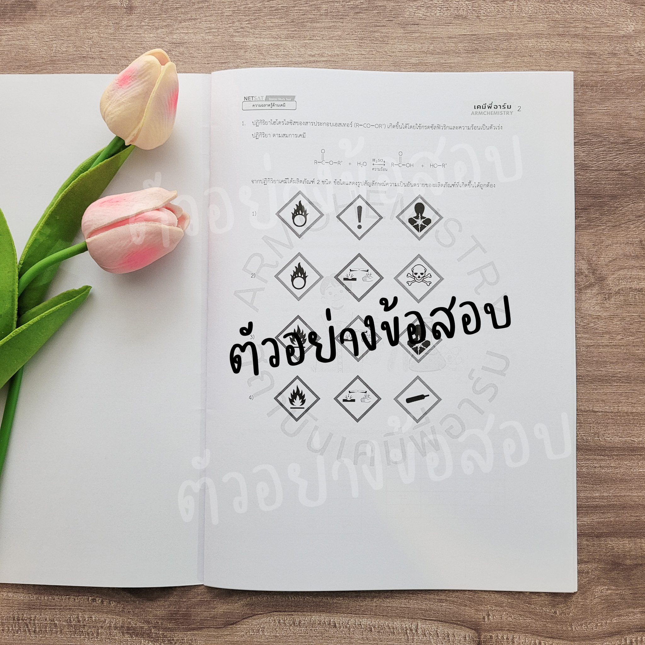 ตัวอย่างข้อสอบ Mock Test NETSAT 4